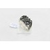 Handmade Ring 925 Sterling Silver Black Onyx & Marcasite Stones P 466